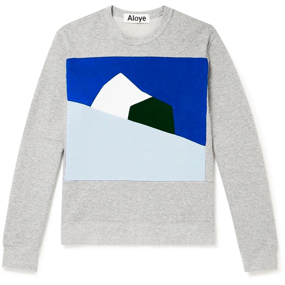 Aloye Colorblock Sweatshirt